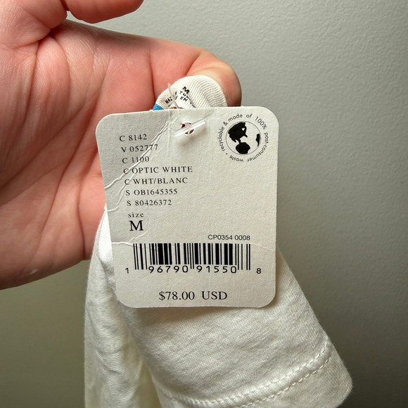 Free People Beach Bubbly Puff Sleeve Mini Dress White Size Medium - Picture 4 of 6